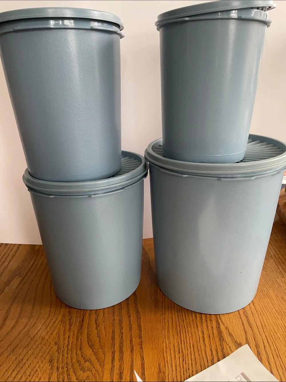 Vintage Tupperware Canister Set